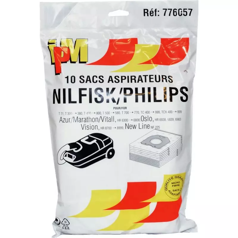 Sac aspirateur en toile réutilisable Philips EasyLife, Performer Pro