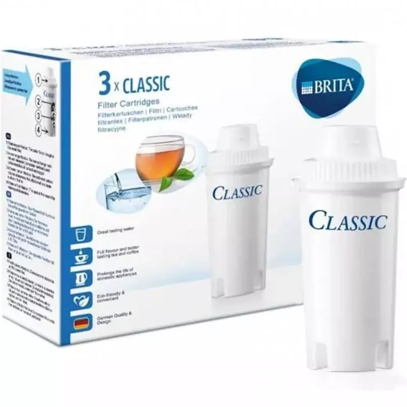 Cartouche Brita CLASSIC - Pack de 3 cartouches