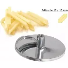 Disque frites 10x10 mm Expert Robot Coupe CL50, CL60, R502, R652