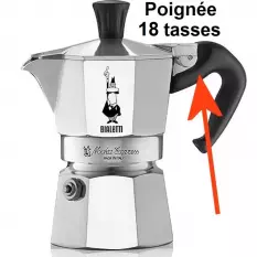 Poignée Bialetti Moka Express cafetière 18 tasses