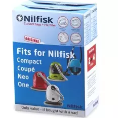 Sac aspirateur Nilfisk Compact, Coupé, Néo et One