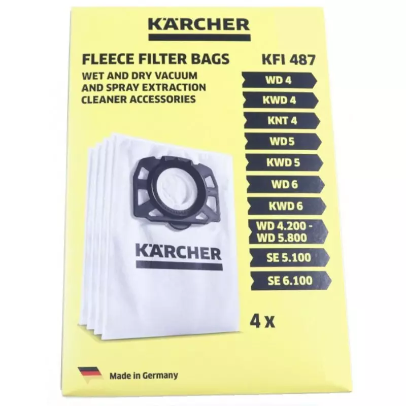 Sac aspirateur Karcher Premium MV4..., MV5..., MV6