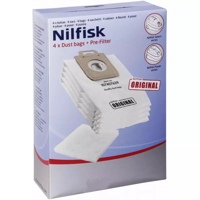 Nilfisk Sacs Aspirateur Select / Power