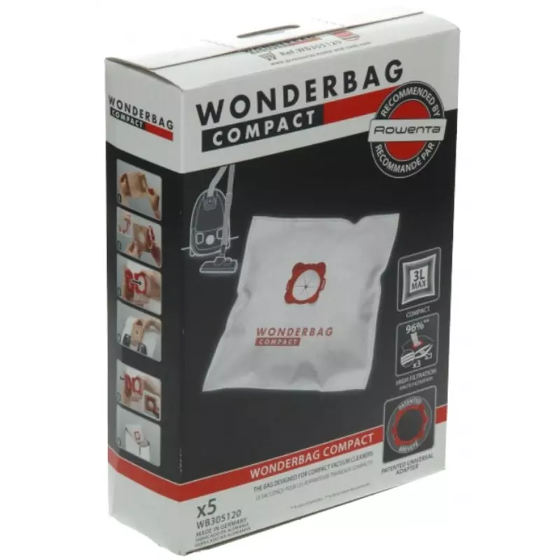 Sacs aspirateur Wonderbag Universal - LA DÉPANNERIE