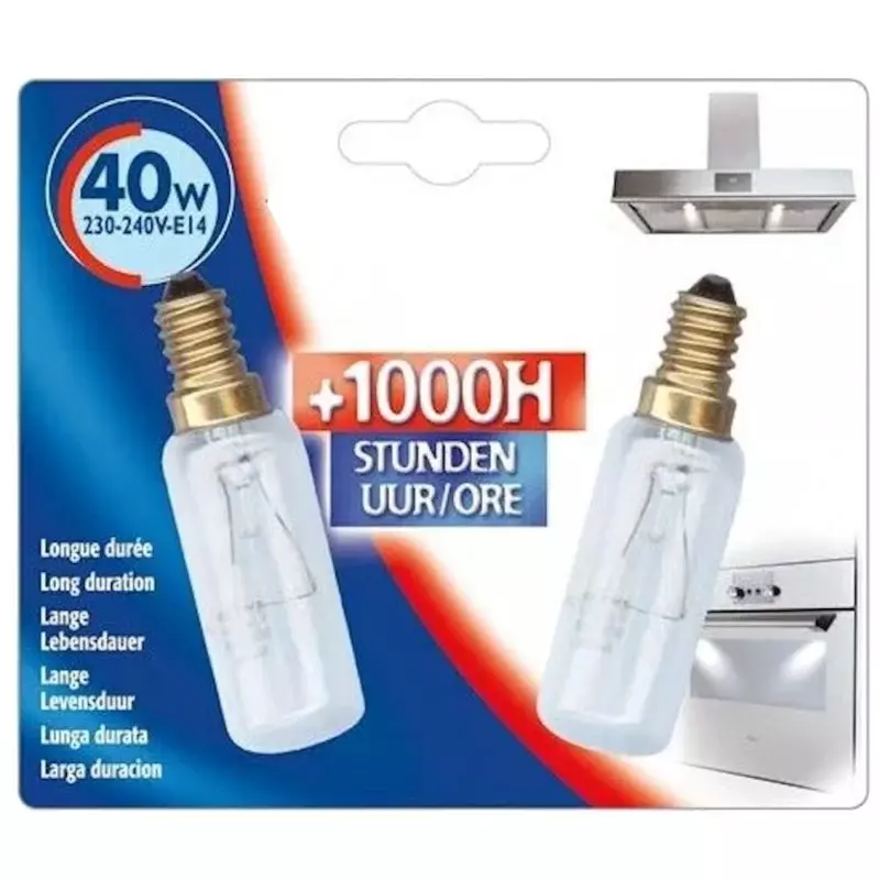 Ampoules incandescentes pour coiffeuse 40 W (Paquet de 2)