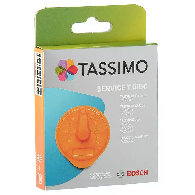 T-Disc Tassimo Bosch orange programme nettoyage et détartant