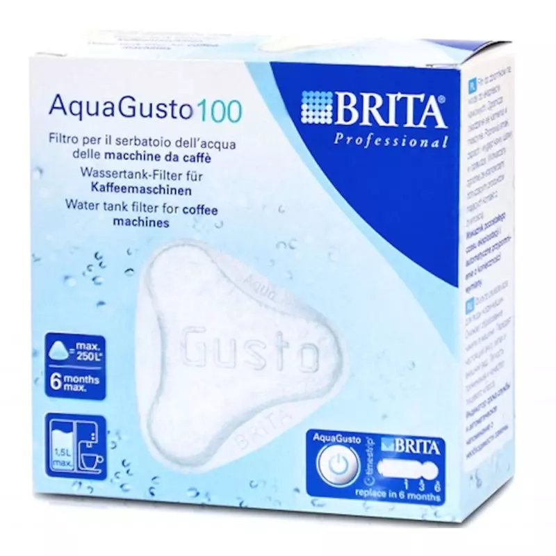 Filtre à eau Brita AquaGusto 100 cafetière professionnelle
