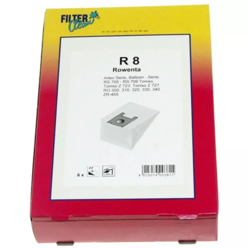 Sac papier aspirateur Rowenta Ambia RS170 , Extrem RS520, , Swing,  Kingo, Premio
