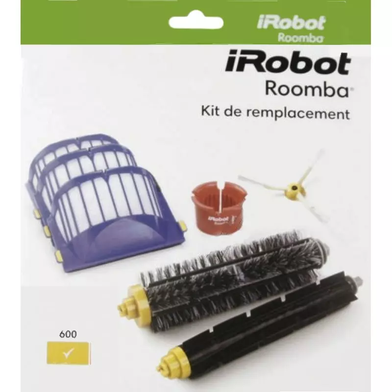 Kit accessoires de remplacement pour aspirateur iRobot Roomba
