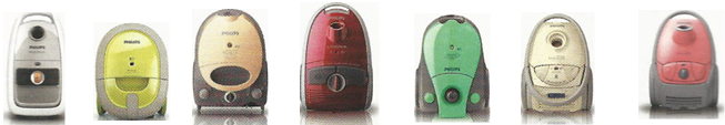 Invest Lot de 10 sacs d'aspirateur pour Philips FC8245/09 PowerGo,  ELECTROLUX Airmax, S-BAG